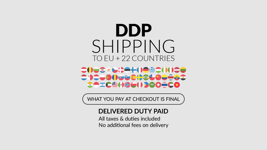 DDP Shipping Upgrades to EU Countries + Many Other Countries