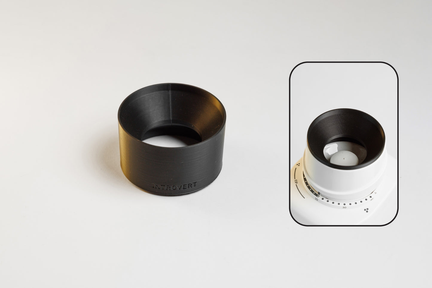 Bellows Adapter Kit For Baratza Single Dose Hoppers For Conical and Flat Burr Grinders