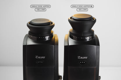 Baratza Encore / ESP Single Dose Hopper & Bellows Combo