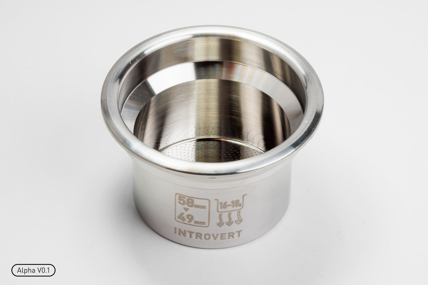 58mm-49mm Stepdown Espresso Basket