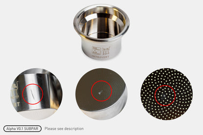 58mm-49mm Stepdown Espresso Basket