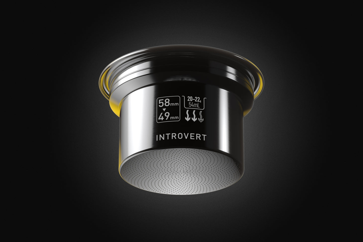 58mm-49mm Stepdown Espresso Basket