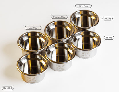58mm-49mm Stepdown Espresso Basket