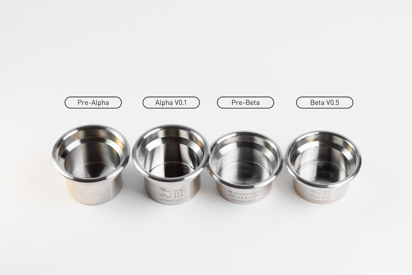 58mm-49mm Stepdown Espresso Basket