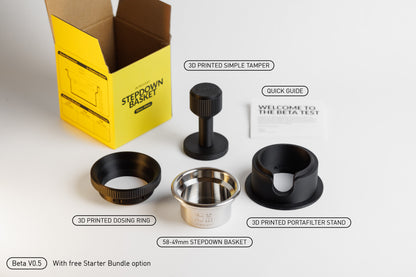 58mm-49mm Stepdown Espresso Basket