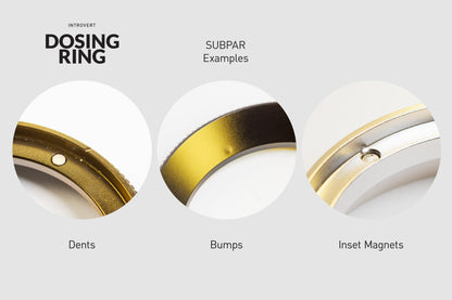 Magnetic Dosing Ring - Anodized Aluminum