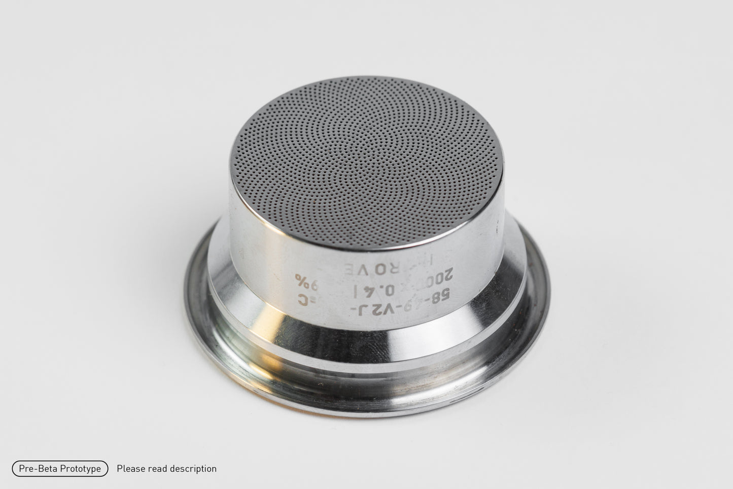 58mm-49mm Stepdown Espresso Basket