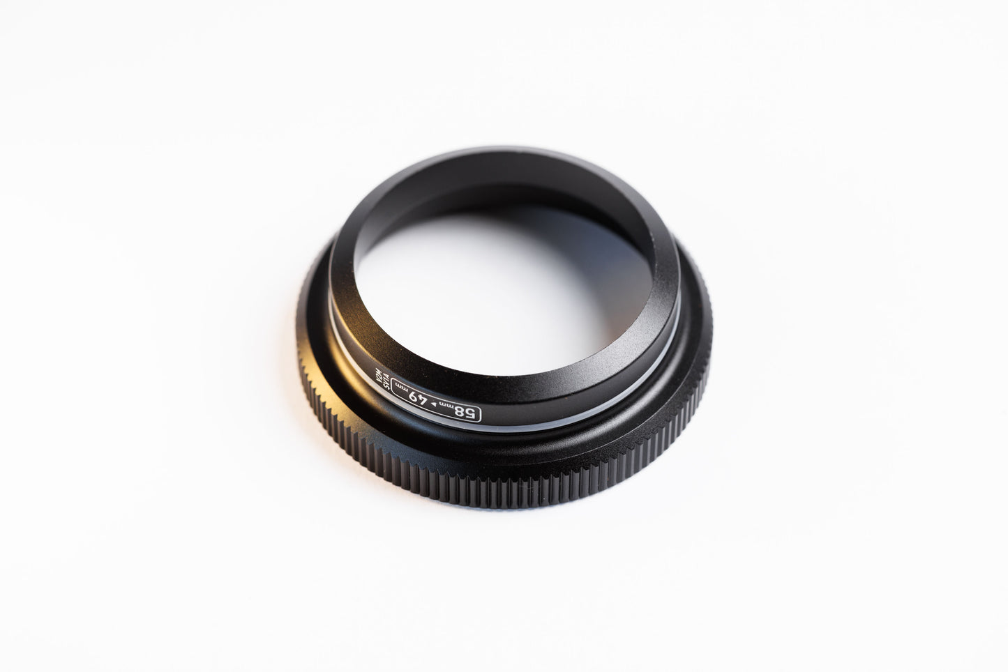 Step-Down Dosing Ring - Anodized Aluminum