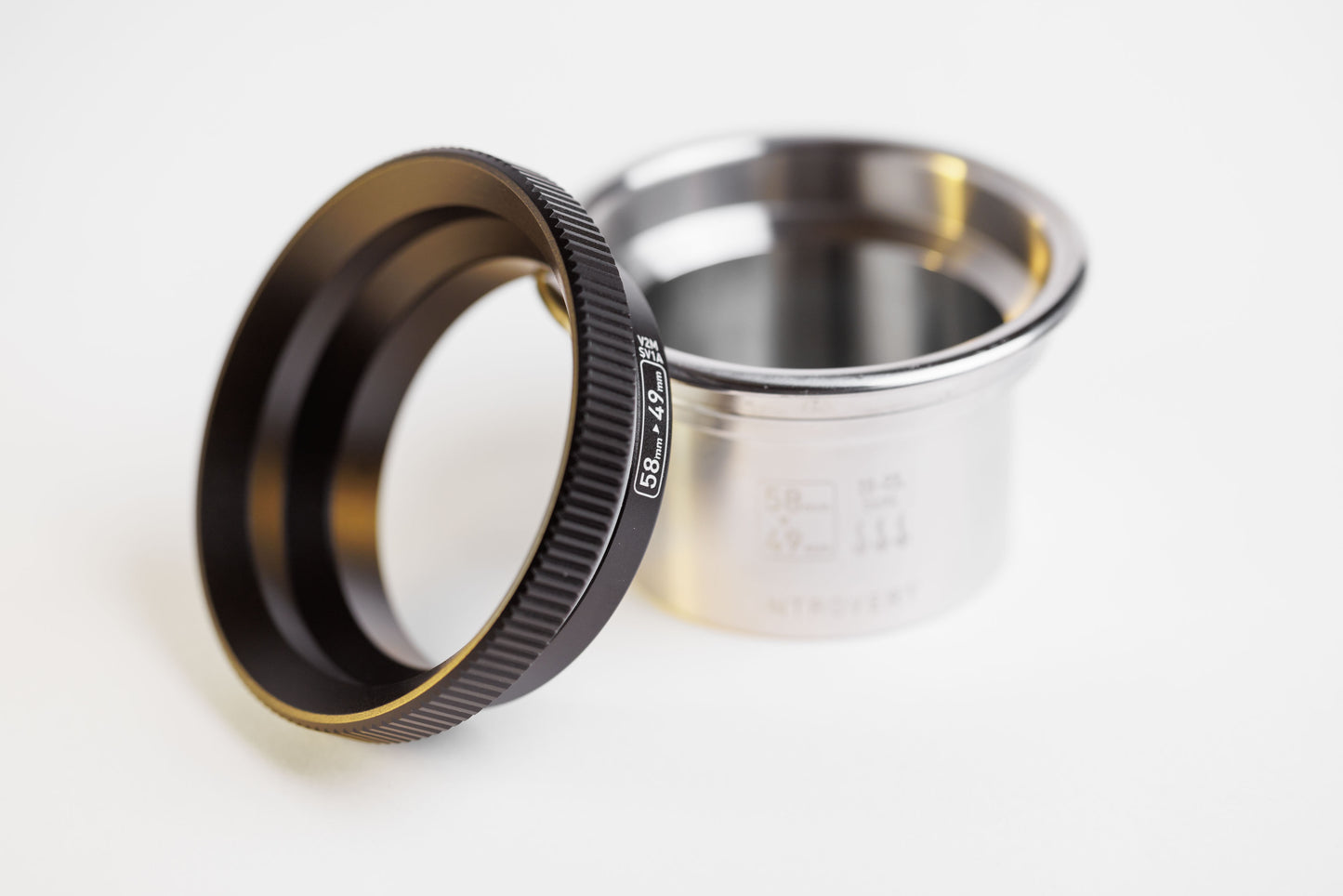 Stepdown Dosing Ring - Anodized Aluminum