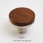 Wooden Cap For Wide Steel Hopper For Zerno Z1