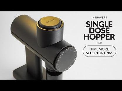 Timemore Sculptor 078 / 078s - Single Dose Hopper & Optional Bellows Combo - Zero Retention